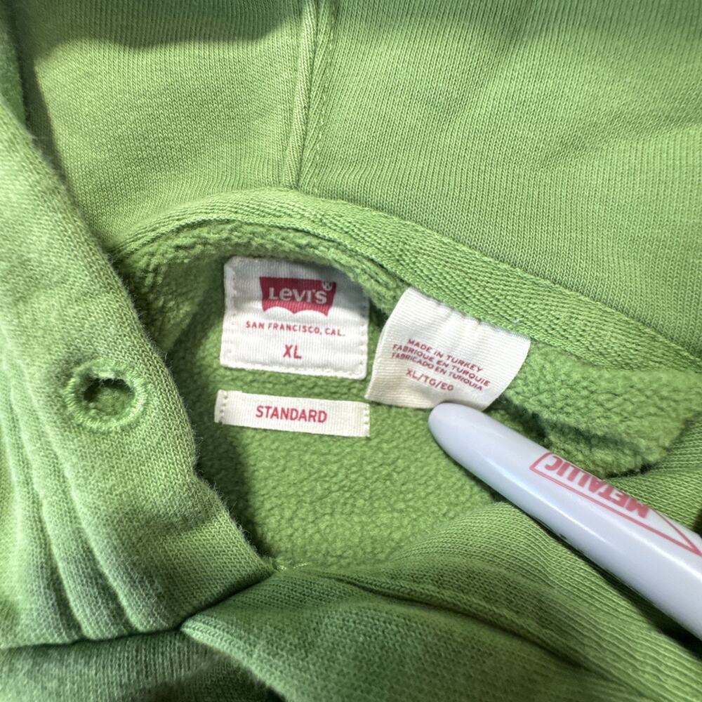 Levis Green Mountain Hoody SWEATER Large XL - Picture 3 of 9